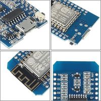 Módulo WiFi ESP8266 ESP-12 ESP-12F USB WeMos D1 Mini, Placa de Desarrollo D1 Mini NodeMCU Lua IOT, 3.3V con Pines, Venta al Por Mayor