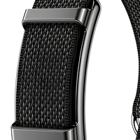 Bracelet intelligent sans écran, bracelet tressé pour poignet, surveillance de la fréquence cardiaque et du sommeil, bracelet multisports pour la remise en forme quotidienne