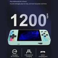 Console de jeux vidéo rétro G3, double lecteur de 800 jeux, sortie AV, 3.5 pouces, 8 bits, Console FC de poche, cadeau pour enfant