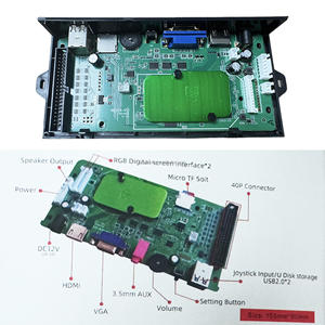JY - Juego de Arcade Retro <span class=keywords><strong>Pandora</strong></span> Saga DX 9800 en 1, con Joystick y Botones, <span class=keywords><strong>para</strong></span> Ensamblaje DIY de Máquinas de Juegos de Arcade - Product Image 2