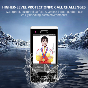 Dựa trên đám mây 7 "Ai sinh trắc học Nhận dạng khuôn mặt máy với tầm nhìn ban đêm OEM/ODM hỗ trợ cho thời gian tham dự kiểm soát truy cập - Product Image 4