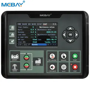 MEBAY gerador controlador motor controle módulo DC62D colorido LCD AMF controle