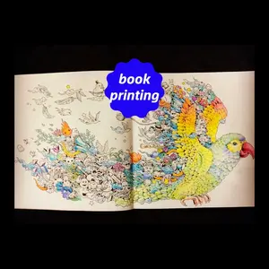 Wholesale Custom Magic Coloring Book Printing For Adult Children Kids