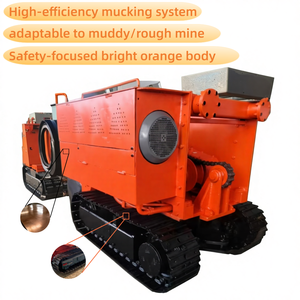 Chargeur pneumatique antidéflagrant de qualité exceptionnelle, livraison rapide, petit format, 1200 mm, pour le transport de minerai de fer dans les mines - Product Image 2