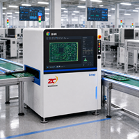 Sistema de Inspección de Pasta de Soldadura 3D SPC de Fabricante Chino, Cámara SPI de 12MP para Línea PCBA, Medición de Altura de 550um y Paso Fino de 80um