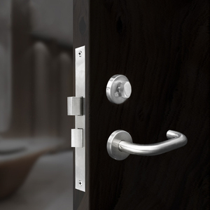 מנעול הדלת בצורת ידית u מותאם אישית לדלתות אש נירוסטה 304 דלת אש ביתית - Product Image 1