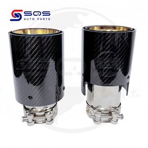 Embouts d'échappement en acier inoxydable bleu brûlé de haute qualité, personnalisation d'usine SQS pour <span class=keywords><strong>BMW</strong></span> M5 M6, embout de silencieux <span class=keywords><strong>M135i</strong></span> M235i - Product Image 5