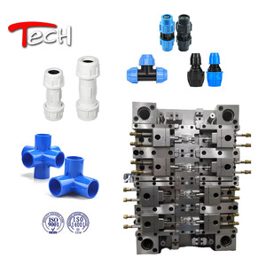 Alta Qualidade Molde De Injeção De Plástico para PVC PE PP Cotovelo Conector Encaixe De Tubulação Molde Moldagem Por Injeção Molde Personalizado Fabricante - Product Image 1