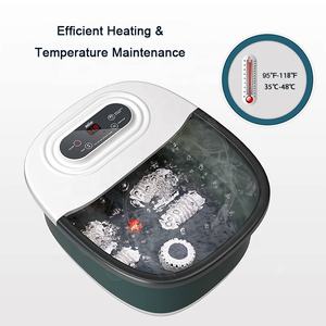 <span class=keywords><strong>Mini</strong></span> burbujas de calor para pedicura, masajeador de baño con Control de temperatura para pies, vibración, luz roja, alivio del estrés, Spa - Product Image 3