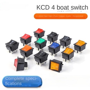 Interrupteur à bascule à bascule pour petit bateau Équipement de distribution d'énergie marche-arrêt avec tension maximale et capacité de courant - Product Image 5