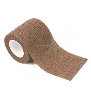 Copertura impugnatura avvolgente per sport 5cm larghezza aderente nastro per tatuaggio 5m lunghezza auto bendaggio per l'esercizio e la forma fisica - Product Image 1