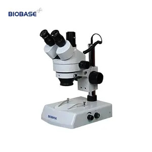 Биобазовый бинокулярный SZM-45 микроскоп с стерео зумом для лабораторных и медицинских