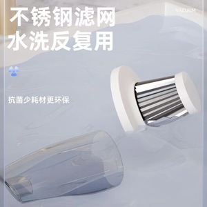 Multi Function Car Vacuum Cleaner Rechargeable With Led <b>Light</b> For Home And Car Use - Product Image 2