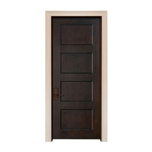 One-Panel Full Panel Solid Core Wooden <strong>Door</strong> FD20 Modern Style Interior Fire Rated <strong>Door</strong> Hotel Manual Finished - Product Image 6
