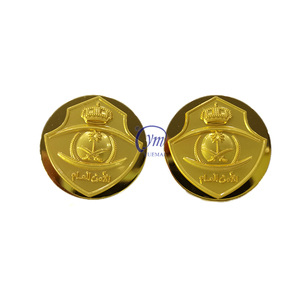 YUEMAI colletto alla moda in ottone personalizzato 3D oro fibbia a farfalla in Arabia Saudita spilla distintivo - Product Image 5