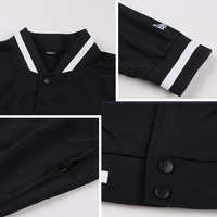 Jaket olahraga pria, kaus berkancing pria, jaket isolasi tahan air untuk berkemah luar ruangan