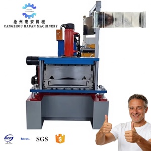 Machine de formage à froid pour tuiles en acier coloré, contrôlée par PLC, haute productivité, équipement de construction automatique - Product Image 1
