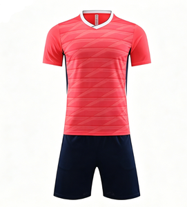 เสื้อฟุตบอลสโมสรแบบกำหนดเอง 25/26 ชุดแข่งฟุตบอล พิมพ์ลายด้วยความร้อน ชุดทีมสั้น 100% โพลีเอสเตอร์ - Product Image 3