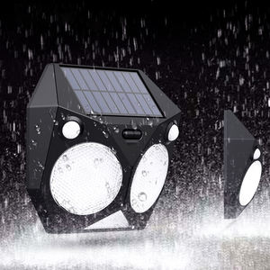 Lampes solaires en forme de robot pour l'extérieur avec détecteur de mouvement, étanches IP65, super lumineuses, pour jardin, cour, garage, escaliers, porche - Product Image 2