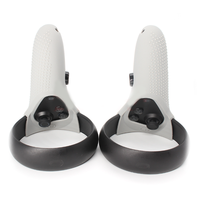 Casing lengan pelindung silikon antiselip, CASING lengan pelindung kulit lunak untuk Oculus Rift S pengontrol