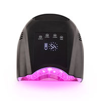 Sèche-ongles sans fil haute puissance 98W à prix d'usine avec 42 LED et 4 réglages de minuterie pour un séchage rapide du vernis gel