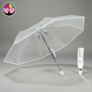 <span class=keywords><strong>Parapluie</strong></span> compact imperméable personnalisé, nouvelle <span class=keywords><strong>invention</strong></span>, <span class=keywords><strong>parapluie</strong></span> tendance, <span class=keywords><strong>parapluie</strong></span> personnalisé en EVA, petit <span class=keywords><strong>parapluie</strong></span> transparent à 3 plis, automatique - Product Image 1
