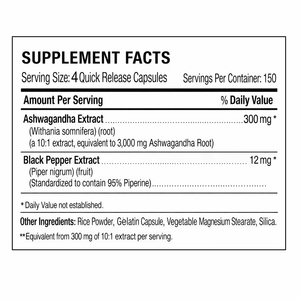 <span class=keywords><strong>Capsule</strong></span> d'Ashwagandha de qualité supérieure avec extrait de poivre noir pour l'énergie, le soutien immunitaire et le calme émotionnel - Product Image 6
