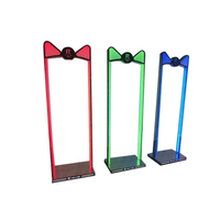 Bar Gogo Sexy humide interactif scène lumières discothèque pôle danse roue de prière pratique spirituelle Cage lampe noeud papillon