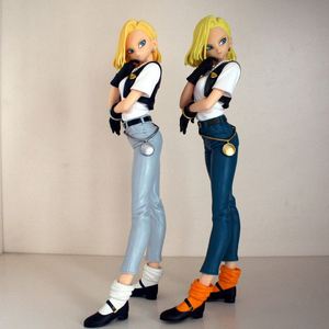 Drag-on Ball Z Figure Pvc Action Figures Toy for Gifts Desktop Decoration 18 Cyborg Standing Girl - Product Image 4