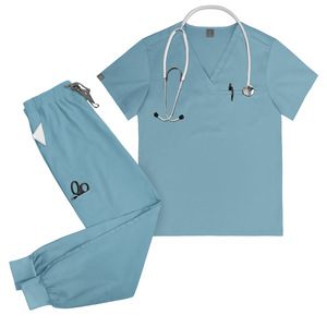 Traje quirúrgico 42031LW, uniforme médico colorido para niñas pequeñas, rosa, trajes para correr de 2 piezas, trajes para correr, uniformes médicos <span class=keywords><strong>Jan</strong></span> para mujeres - Product Image 1