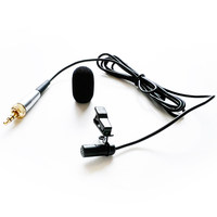 Microphone Lavalier Sans Fil Little Bee Modèle 77B Connecteur 3,5 mm pour Diffusion en Direct et Enregistrement Vocal