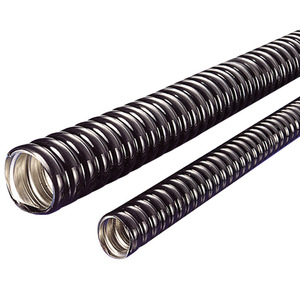 Manguera Flexible Metálica KSS Serie MCR, Recubierta de PVC Negro, Resistente a la Corrosión, Alta Temperatura 150 Grados - Product Image 5