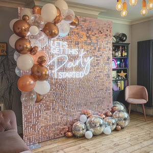 <span class=keywords><strong>Rideau</strong></span> d'arrière-plan à paillettes, décor mural <span class=keywords><strong>de</strong></span> fête prénatale, cadeau <span class=keywords><strong>de</strong></span> bébé, fête d'anniversaire, arrière-plan à paillettes - Product Image 4