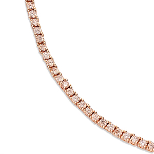 Gioielli <span class=keywords><strong>di</strong></span> san valentino collana a catena da donna con zirconi cubici tagliati a cuore ghiacciato collana con cuneo da donna Bling - Product Image 4