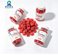 Gummies de créatine sans OGM et sans gluten pour athlètes adultes – Favorise la force musculaire et la récupération – Étiquette personnalisée – Vente en gros