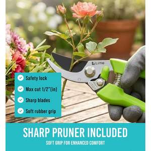 Juego de Herramientas de Jardinería GROWIT de 23 Piezas, Kit de Jardín Ergonómico de Acero Inoxidable para el Cuidado de Plantas en Exteriores - Product Image 2