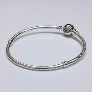 <span class=keywords><strong>Pulsera</strong></span> <span class=keywords><strong>Pandora</strong></span> Moments de Plata de Ley S925 con Cadena de <span class=keywords><strong>Serpiente</strong></span> y Dije de Corazón - Product Image 3