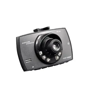مصغرة صندوق أسود للسيارة 2.4 بوصة شاشة سيارة كاميرا dvr كامل HD 720P اندفاعة كام g-الاستشعار سيارة مسجل فيديو
