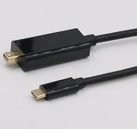 Câble USB 3.1 Type C vers DP de haute qualité pour ordinateur, prend en charge la résolution 4K, 6 pieds