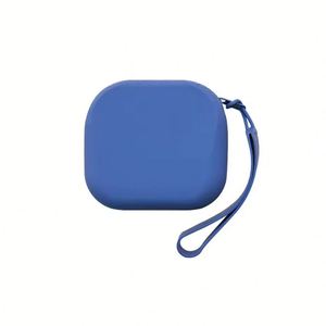 Square Coin Purse, <b>Mini</b> Silicone Key <b>Pouch</b> Storage Bag, Waterproof Wallet with Portable Handle - Product Image 3