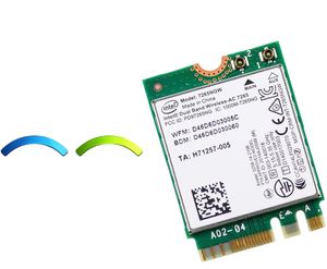 Module WiFi double bande 802.11ac BT4.2 Carte WiFi externe M.2 1200Mbps <span class=keywords><strong>7265NGW</strong></span> pour ordinateur portable/ordinateur portable En stock - Product Image 1