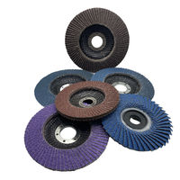 Offre Spéciale Disque à Lamelles Flexible en Carbure de Silicium et Oxyde d'Aluminium de 4,5 et 5 Pouces, Dureté Moyenne, 115 mm