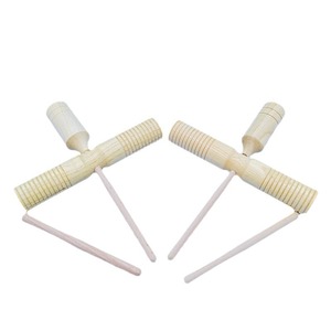 Instrumento de percusión Orff Claves de madera grandes Claves roscadas - Product Image 1