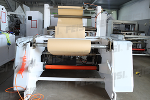 Vollautomatische Kraftpapierbeutel-Herstellungsmaschine, umweltfreundlich, für Einkauf, Geschenke, Supermarkt, Lebensmittelbeutel - Product Image 5