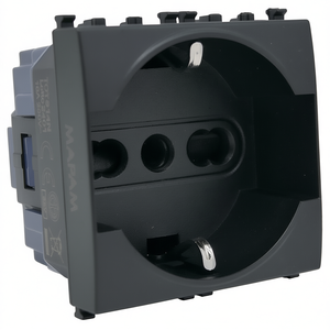 Enchufe Schuko 16A 250V Compatible con Vimar Ark - Product Image 3