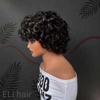 Perruques 100% Cheveux Naturels Vierges 12A avec Cuticules Alignées pour Femmes Noires, Fournitures de Cheveux Brésiliens, Perruques Courtes à Dentelle Frontale, Cheveux Indiens Brésiliens