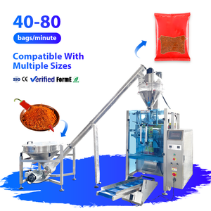 Machine d'emballage multifonctionnelle en promotion pour sachets de poudre de piment et d'épices, équipement de scellage et d'emballage pour sachets souples - Product Image 1