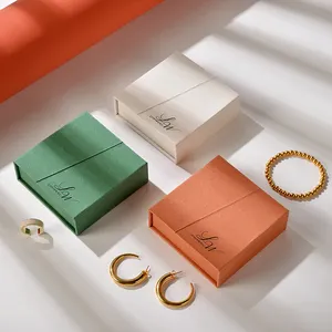 Lionwrapack échantillon gratuit boîte à bijoux boîte en carton durable et élégante pour colliers bague et stockage de bijoux haut de gamme