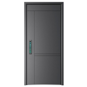 Puertas de acero metálicas de seguridad a prueba de calor Nuevo diseño Precio barato - Product Image 5