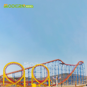 Nuovissimo moderno per adulti e bambini attrazioni da brivido parco divertimenti grandi montagne russe a buon mercato per la vendita - Product Image 5